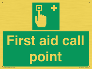 First aid call point
